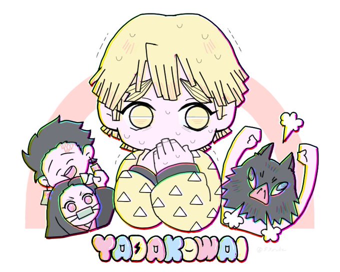 📺gmsk🎮さんがTwitterに投稿した竈門禰豆子(鬼滅の刃)のイラスト。