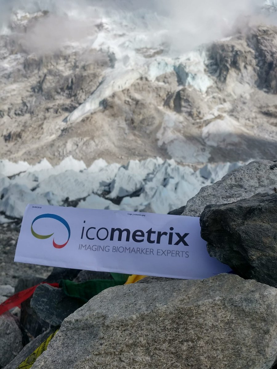 icometrix's tweet image. #icometrix reaching new heights!
Now also available @ Everest base camp!
Way to go Inbaraj Baskara!
#helpingpatients #newheights #aimforthesky #climbingmounteverest #ontopoftheworld #dedication