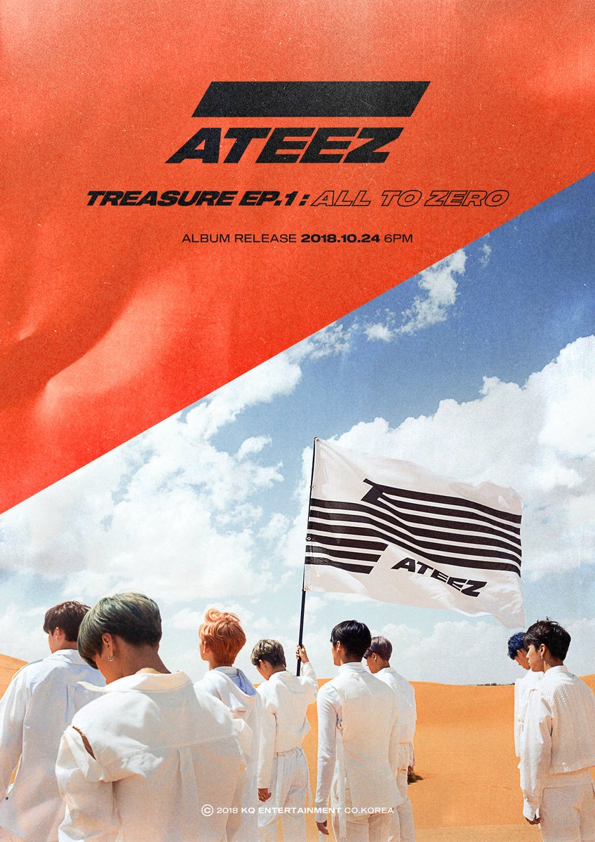 📷] ATEEZ TREASURE EP.1 : All To Zero ALBUM RELEASE 2018. 10. 24