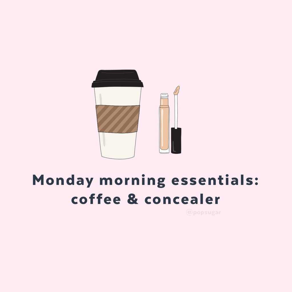 #MondayMorning  #coffee #concealer ☕