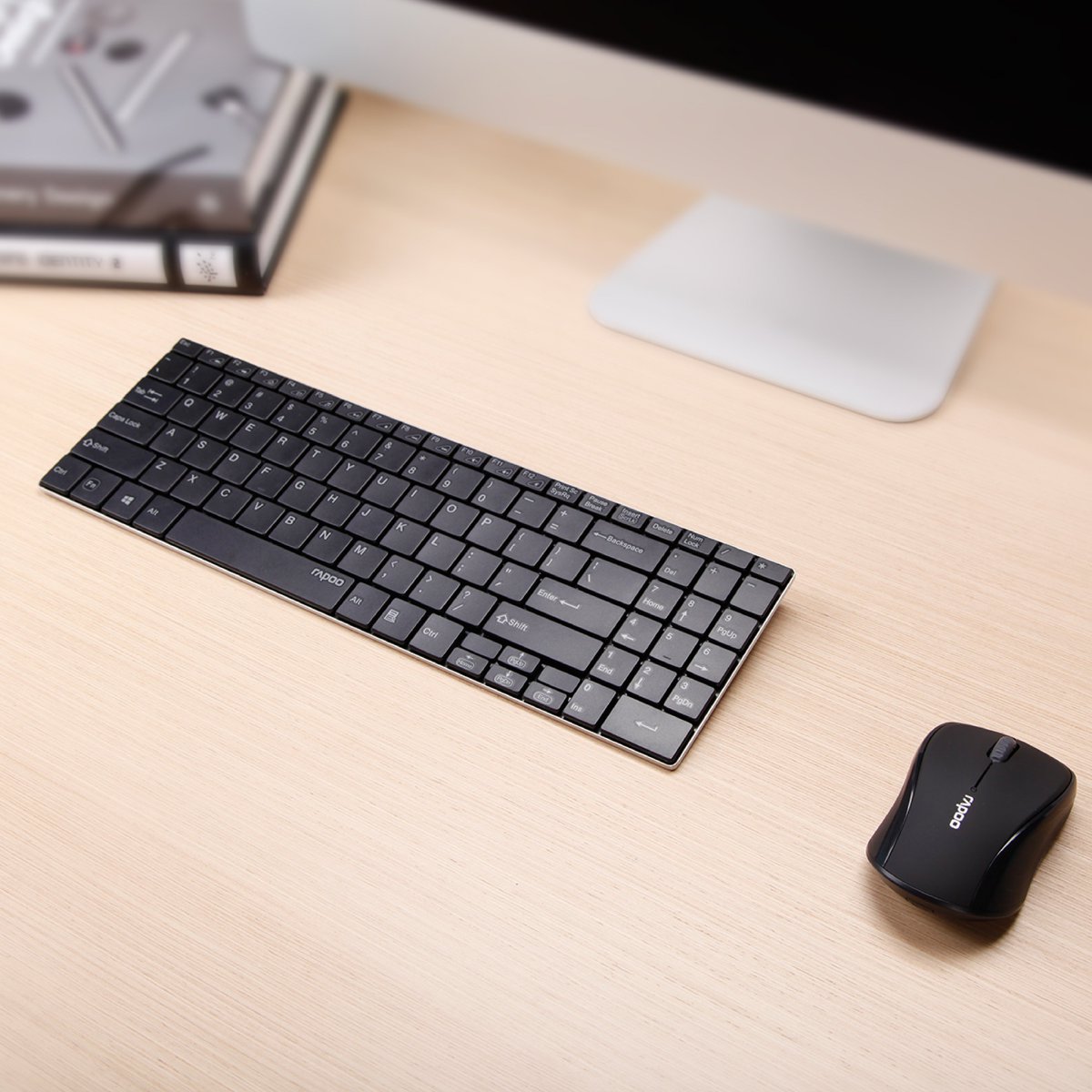 RapooIndia's tweet photo. A razor-sharp approach to explore your new world! Introducing Blade Series wireless combo 9060 for your ease. Thanks @Techtree for the review.
https://t.co/dYRmZqlyhd #BladeSeries #SlimKeyboard #WirelessCombo #LifeisWireless https://t.co/BvidhWOjxB