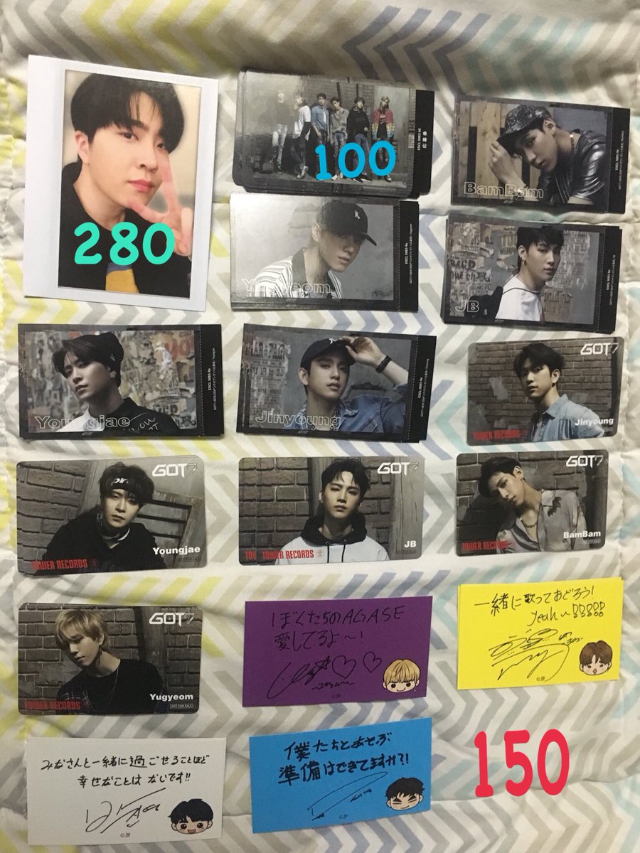 apitsara02g's tweet photo. ⚠️ ลดราคา ⚠️
-พกจ 320
-ผปต 520
-การ์ดปุ่น 150
-หนังสือ 520
-การ์ดPY 220/270
-ที่คั่น ไลลิก 100
-การ์ดใส 120
-ปกนอกcover รวม 80/ YG YJ 100 
-โปสการ์ด เซต 120
** ราคารวมส่งแล้ว มีของแถมเพิ่มจ้า
#ตลาดนัดอากาเซ #ตลาดนัดอากาเซ่ #GOT7⁠ ⁠⁠#ตลาดนัดgot7 #ขายของสะสมgot7 #ขายการ์ดgot7 https://t.co/ejQDdm9CET