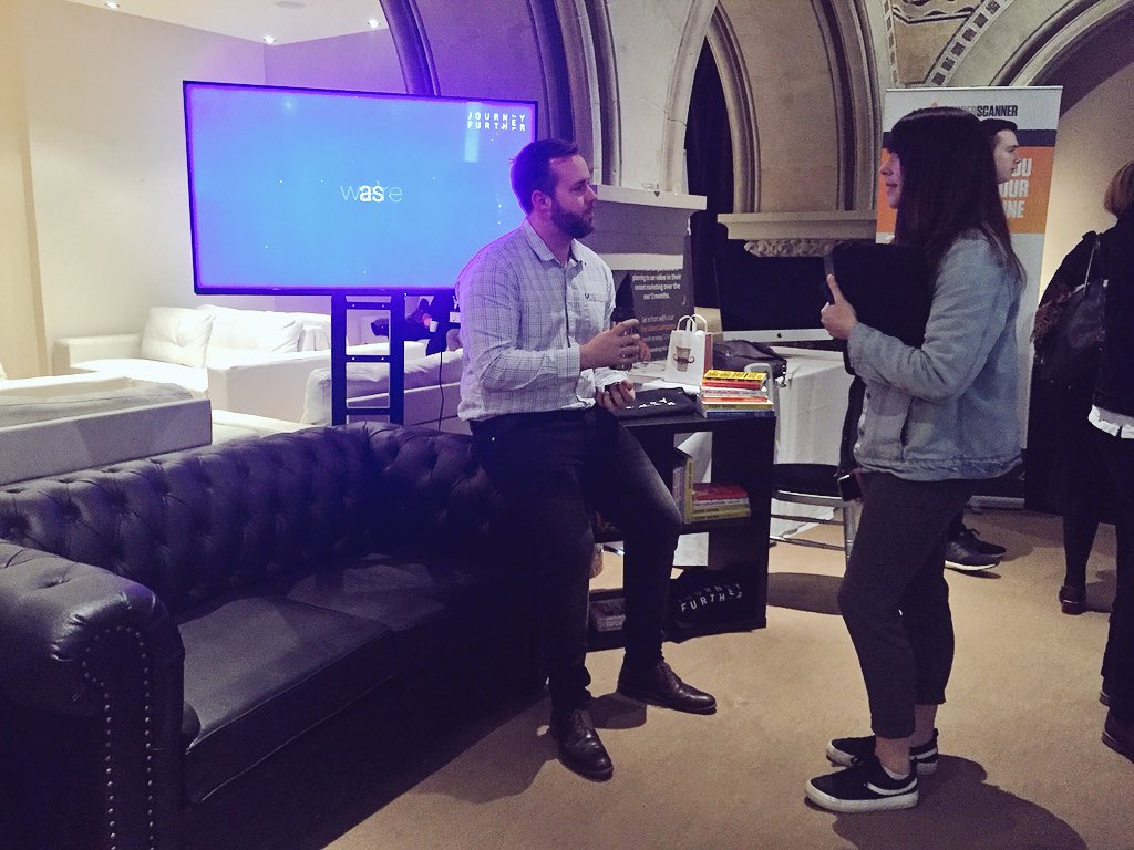 JourneyFurther's tweet image. Find us beyond the banners on Stand 16 👍

#GoDigitalLive #leedsbizweek