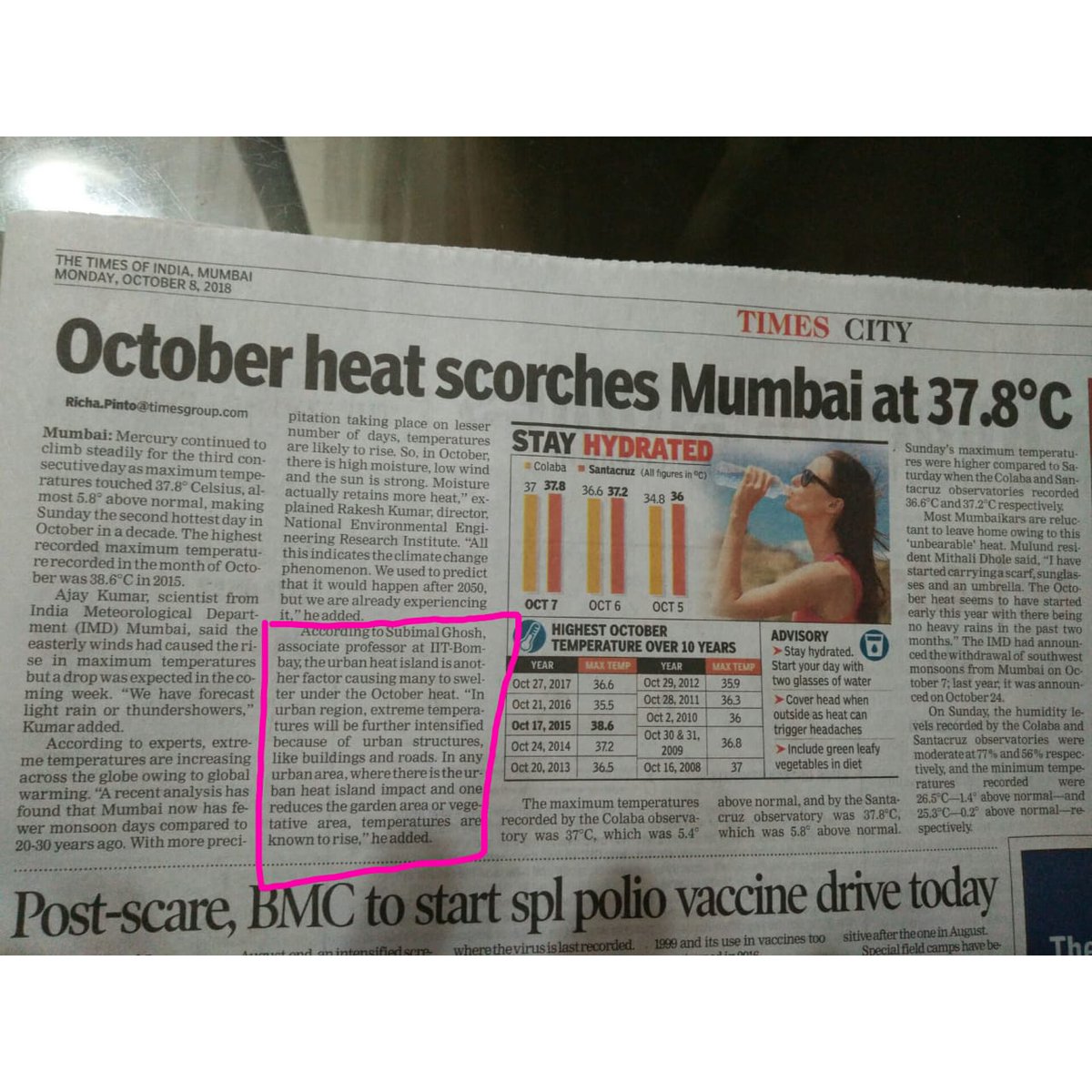 Nayana_h_pai's tweet photo. @terence_fdes @fayedsouza @zoru75 How would such a committee ever appreciate the need to safeguard this city ! Feels like as if courses in environmental matters are just limited to university campuses
Their application to do urban planning is no leadership's agenda. Such sad state of affairs!#whenitallgetstough https://t.co/npHuDaO9mX