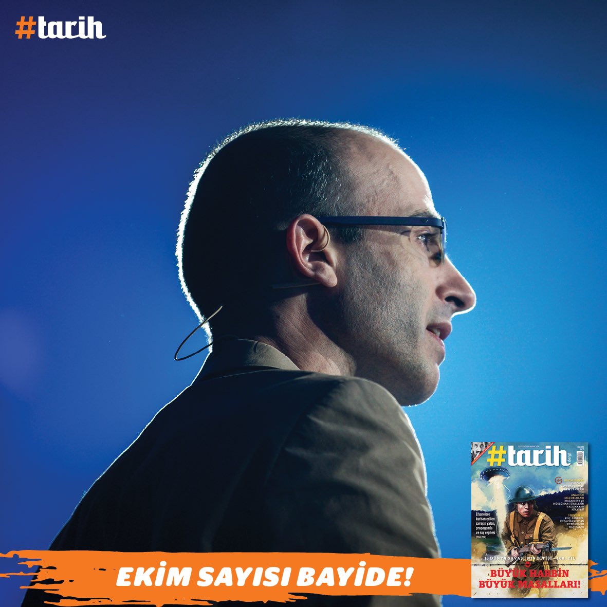 tarihdergi's tweet photo. 21. YÜZYILIN EN POPÜLER TARİHÇİSİ ANLATIYOR
"Harari: 200 sene içinde bizden farklı varlıklar dünyada egemen olacak"
#Sapiens #HomoDeus ve #21Ders kitaplarının yazarı Yuval Noah Harari ile uygarlığın, sanatın, bilimlerin ve tarihin geleceğini konuştuk.
Röportaj: Hasan Selçuk Turan https://t.co/ZXEQoXVSrM