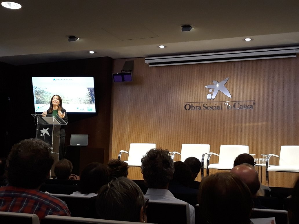 Avui al Palau Macaya a l'inici del cicle de Salut i Natura organitzat per @XCTcat, <a href="/martasubira/">Marta Subirà</a> emfatitza la importancia de la natura per la salut de les persones.