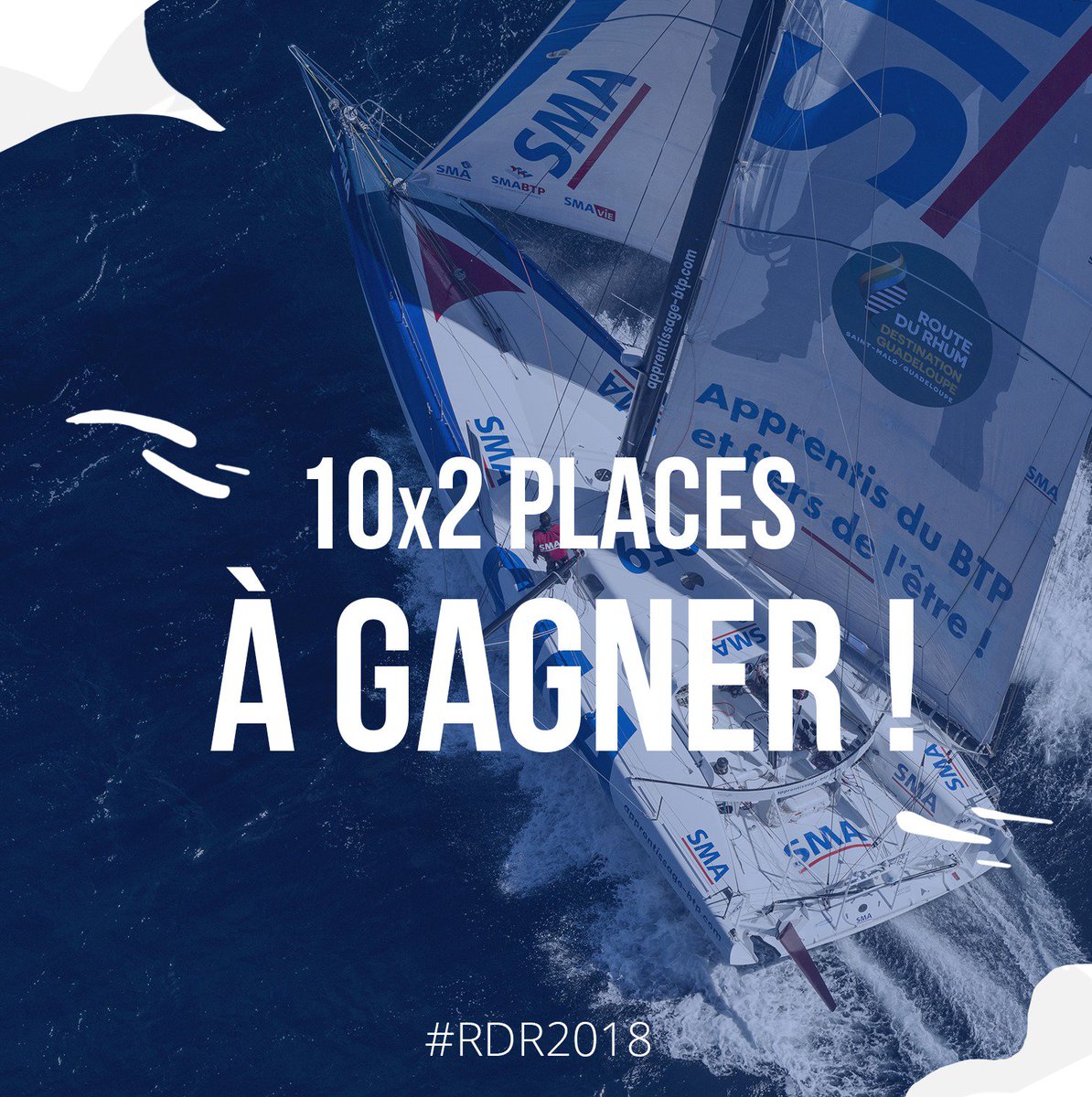 echappee_bleue's tweet photo. 🎁 Jeu-concours – #RDR2018 !🎁

👋 Vous avez moins de 30 ans ?
👷‍♀️👷‍♂️ Les métiers du BTP vous intéressent ?
⛵️ Embarquez à bord du 60 pieds SMA à @VilleSaintMalo ... Comment ?
Rendez-vous sur notre page Facebook ! 
👉 https://t.co/r02BtEB6Bw https://t.co/had40SBXfA