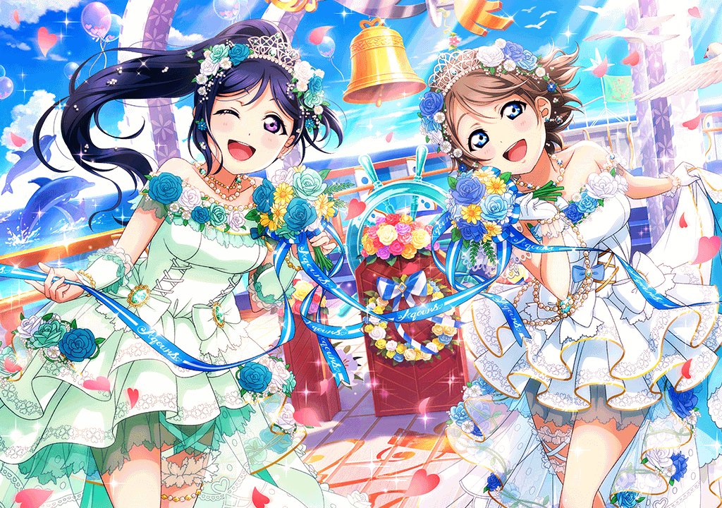 🗺️ WW #LLSIF Another UR Pair is complete! Kanan and You take a