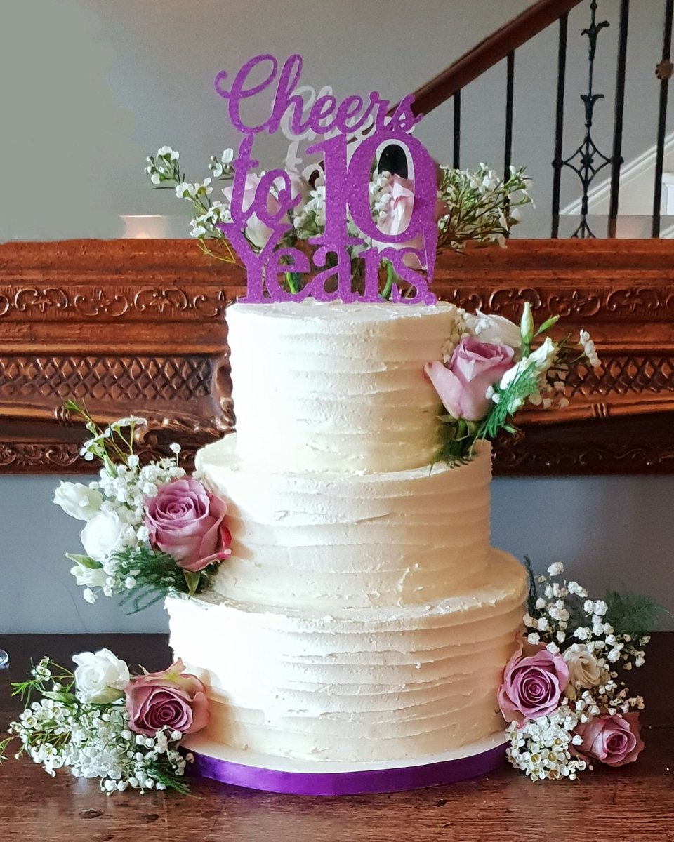 Anniversary cake set up at beautiful <a href="/BackwellHouse/">Backwell House</a> ❤