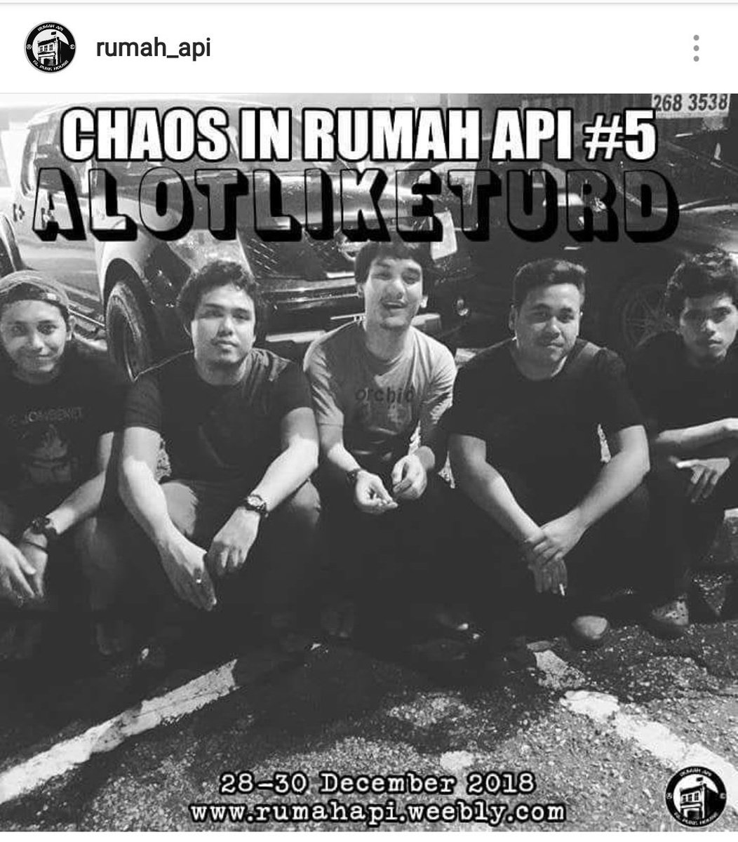 Year end chaos in rumah api

28 - 30 December 2018