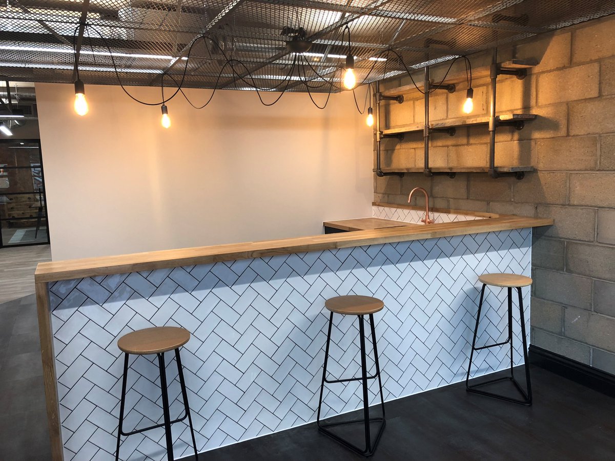 ThorntonFirkin's tweet photo. Commercial marketing suite nearing completion for @Aitchgroup1 on their Hackney Wick developments https://t.co/tSPrOduIdd