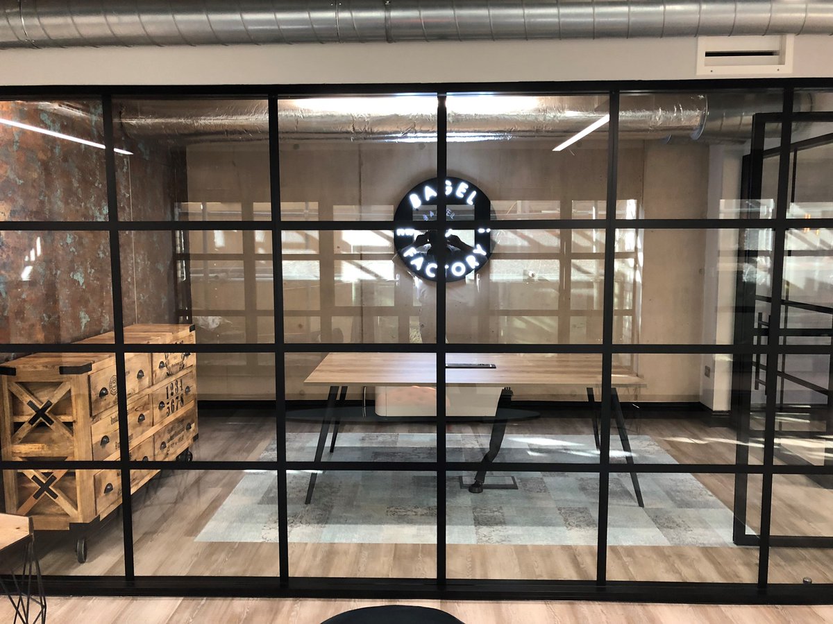ThorntonFirkin's tweet photo. Commercial marketing suite nearing completion for @Aitchgroup1 on their Hackney Wick developments https://t.co/tSPrOduIdd