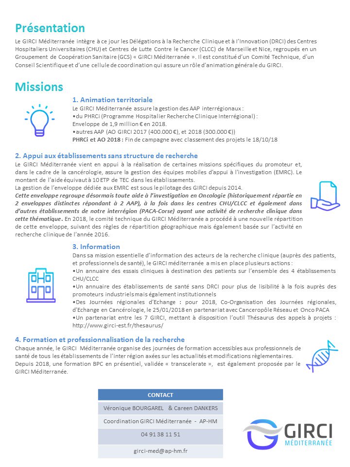 Nous avons le plaisir de vous diffuser la première newsletter du GCS GIRCI Méditerranée afin de mieux connaitre le groupement et ses missions. Bonne lecture !