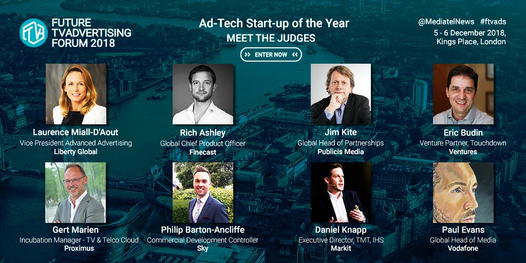 Alerting all Video Ad-Tech Start Ups – I’m judging these awards at the Future TV Advertising Forum and if you’re a start-up in video advertising, I recommend you enter. Deadline is Oct 19th.  Free to enter. Loads of exposure and a Dragons' Den style final. futuretvads.com/conference/sta…