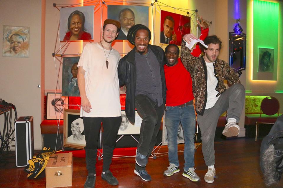 2 Years ago @freakspeakpoet art and poetry event, celebrating #BlackHistoryMonth  curated by @charleyfarleyha at Radius in #Peterborough  Legend #BenjaminZephaniah dropped in @BZephaniah