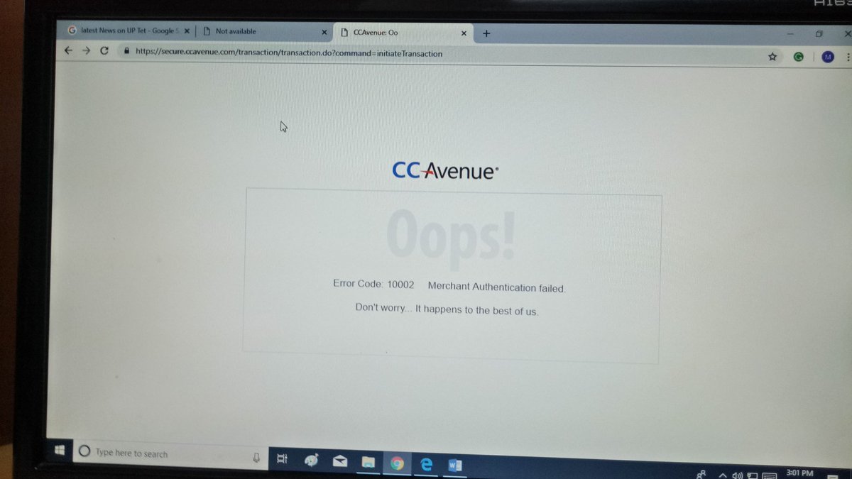 pandey_manu's tweet image. What is happening??still lots of glitches in uptet application form... @uptet exam .. I did the registration long back..  But not able to pay the fees from last few days @UPGovt .. Please help..  Kindly examine or extend the dates.