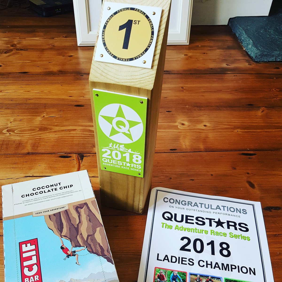 movewellwithsal's tweet photo. Super chuffed to be fastest overall female from this year's @QuestarsRaces 

#adventureracing #trailrunning #adventureracer https://t.co/fZ8eMIsKoZ