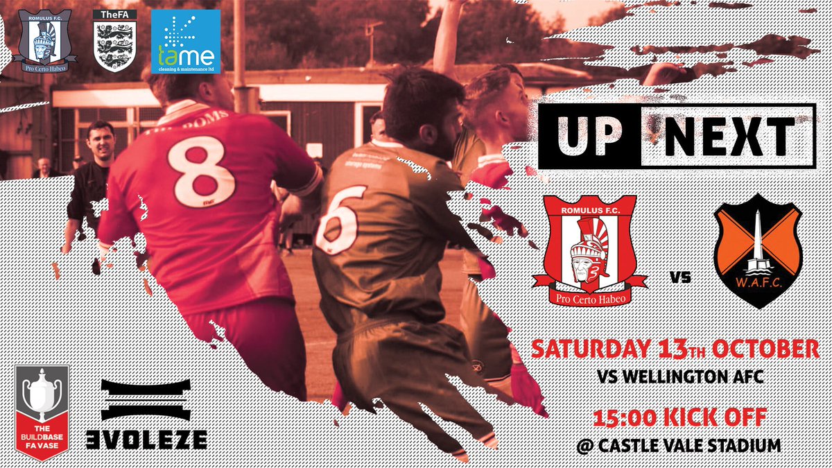 Romulus Fc On Twitter Fa Vase Next At Castle Vale Stadium