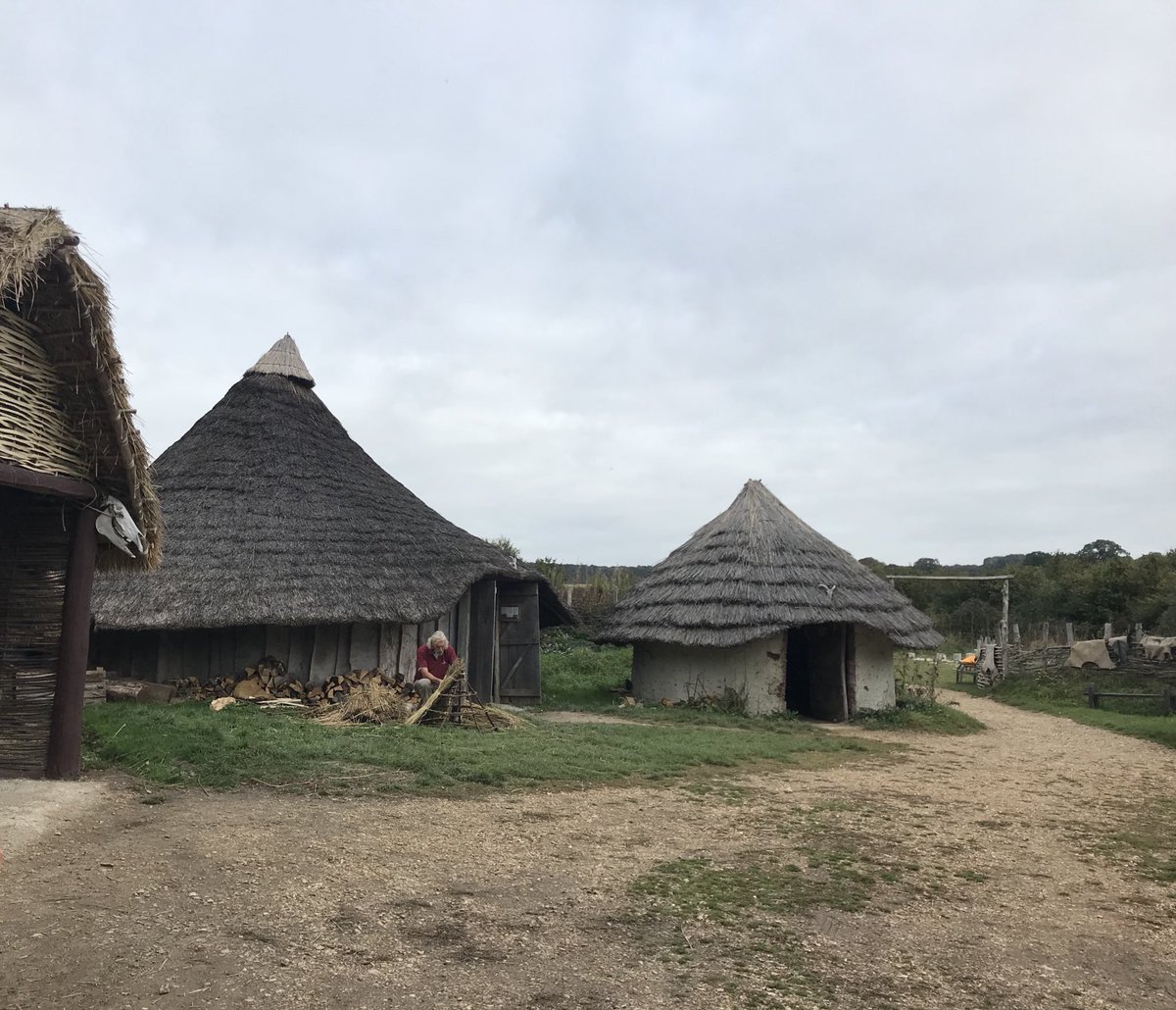 fulham_school's tweet photo. Year 4 have arrived at Butser Farm #fpsyear4 https://t.co/FK6yb1fKcC