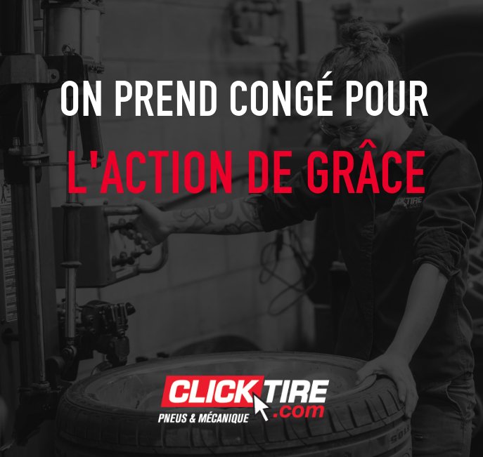 Canadian tire ouvert fete action de grace