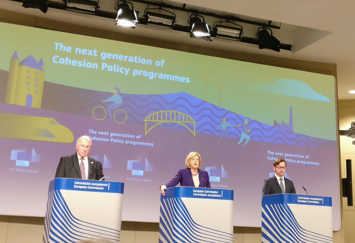 EUinmyRegion's tweet photo. . @CorinaCretuEU "We have ambitious, but also solid proposals for future #CohesionPolicy Our proposals are currently with @EUCouncil
&amp; @EUparliament I urge them not to wait: we must have a deal before the European elections." #EURegionsWeek
https://t.co/VZ86MrrV24 https://t.co/E6P2eiWEg4