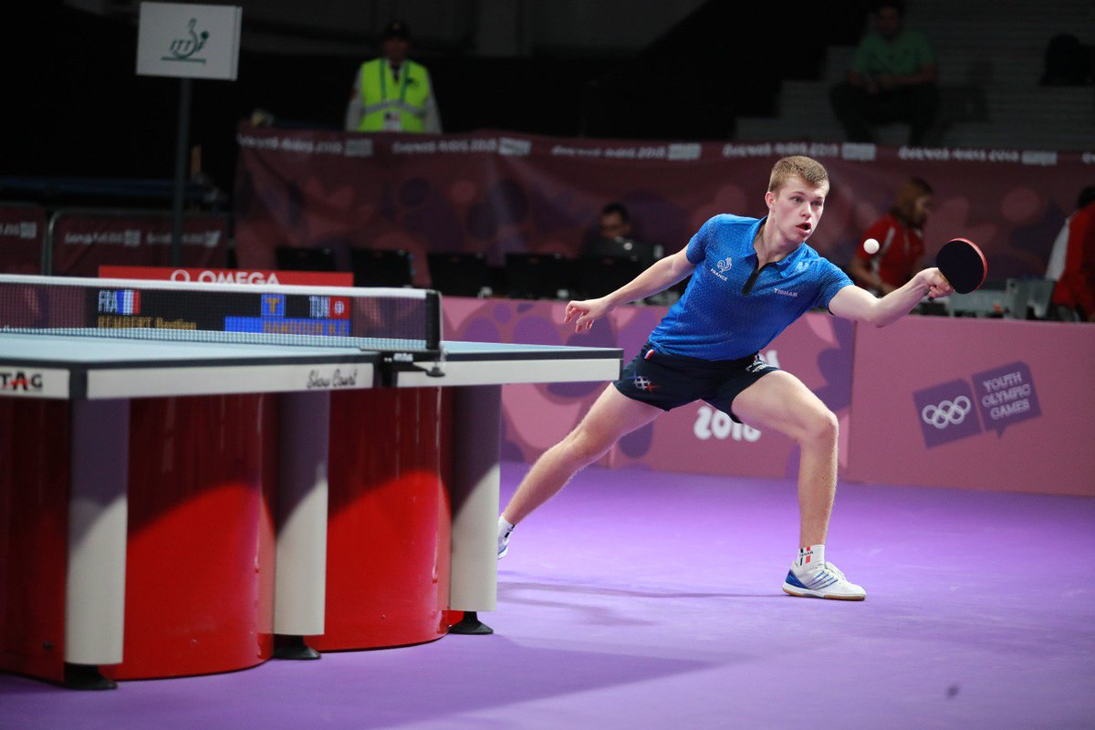 🏓 #YOG2018 #TeamFrance 🇫🇷
Lucie Gauthier et Bastien Rembert jouent aujourd'hui leur qualification en 8èmes de finale en simple aux Jeux olympiques de la Jeunesse ! 💪
Le programme ► bit.ly/JOJ18_J1