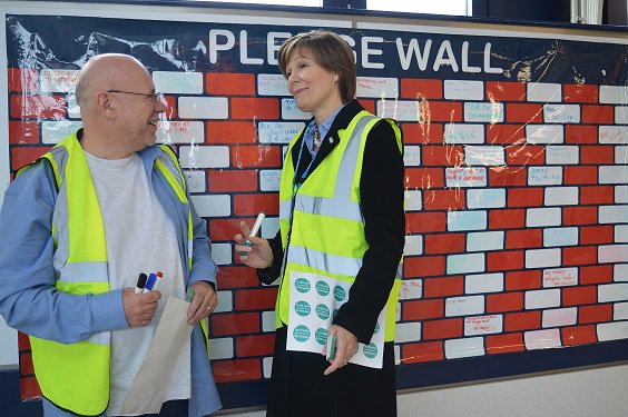 LPTnhs's tweet photo. In the week of #WMHDay18 hundreds of Leicester rail passengers will be asked a simple question  this Thursday  ‘Are you OK today?’A simple question that could change a life. Read our media release https://t.co/kga4JOgvy8
 . https://t.co/Pw1dzYHDkv