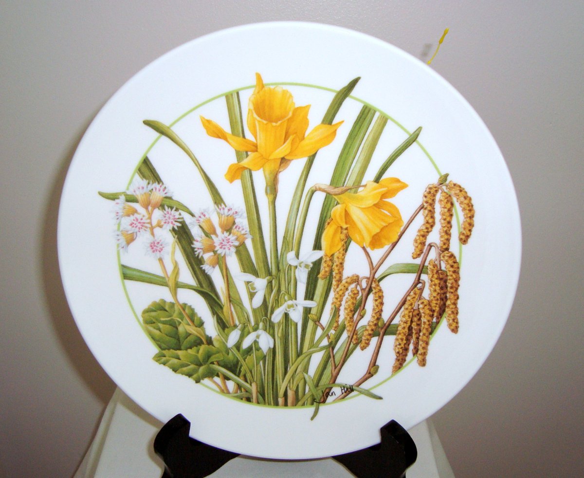 MullardAntiques's tweet image. Beautiful Royal Doulton Floral 8&quot; Diameter Collector’s Plates. From The Series &apos;Nature&apos;s Own Beauties.&apos; #wallhanging #shelfdisplay. etsy.me/2yquPFc  #homedecor #vintagepottery #collectorsplates #giftideasforwomen #royaldoulton #wildflowers #nature #janhill