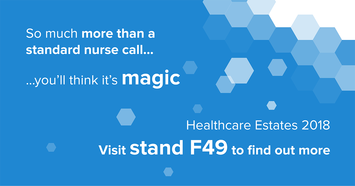 AscomUK's tweet photo. We're sponsoring the @HCEstates Conference tomorrow and Wednesday, 9th/10th Oct, at @mcr_central. Drop by our stand (F49) to meet our team and find out why #Telligence is so much more than a standard #nursecall, you'll think it's magic! https://t.co/gQIKC9ldWl #IHEEM @IHEEM https://t.co/nvncQnocVP