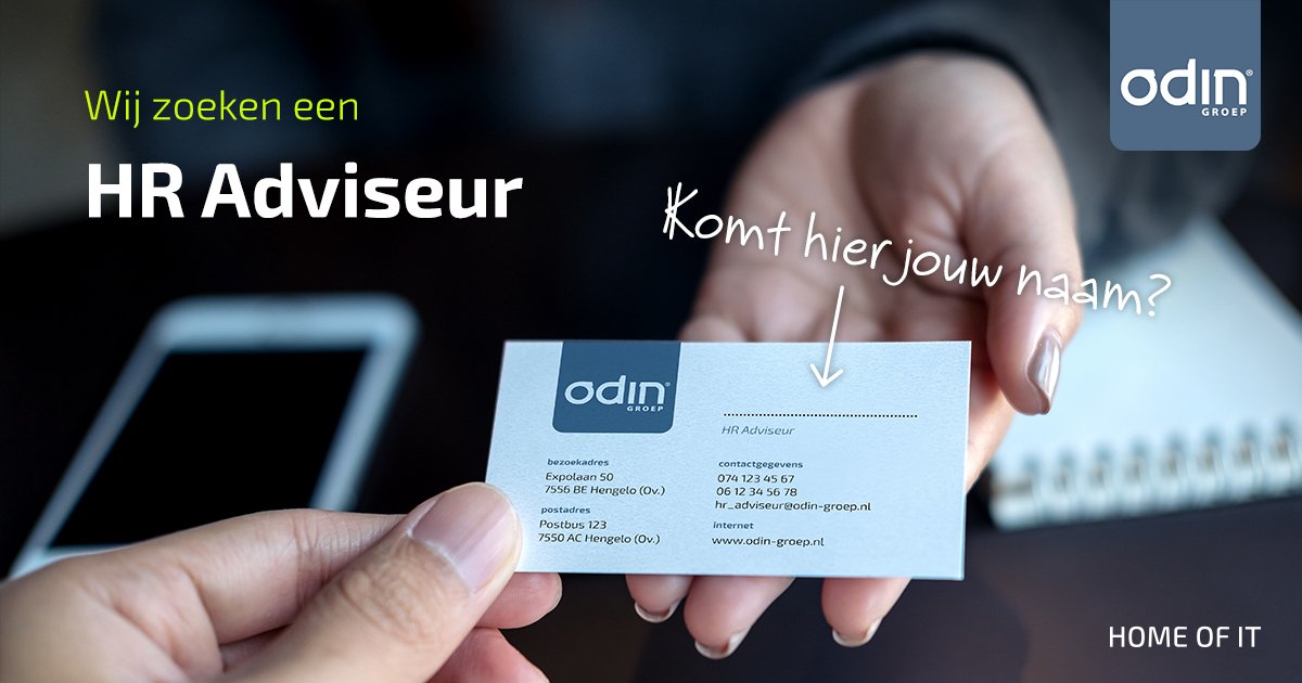 Odin Groep tweet media