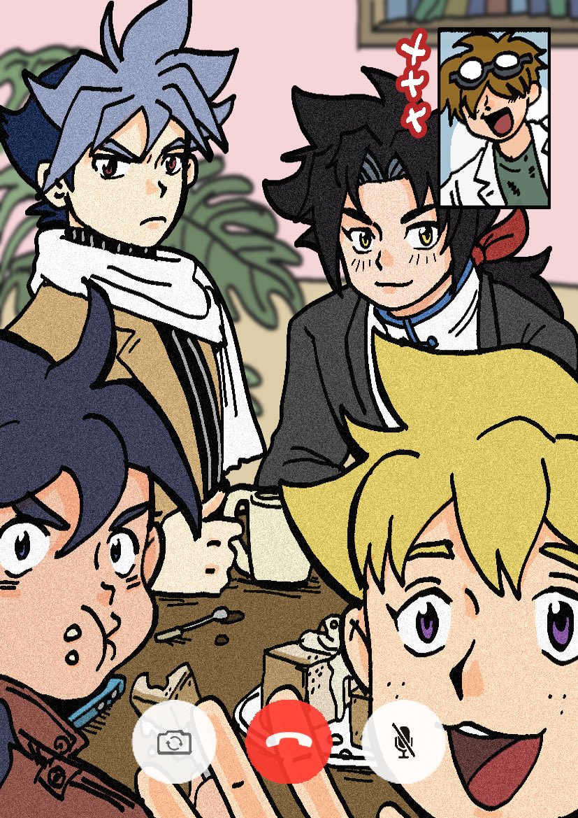 친구랑 어쩌다 탑블레이드 이야기가 나왔는데 20대인 애들이 급 보고싶어서ㅋㅋㅋㅋㅋ 뭔가 맥스랑 교수는 아이폰 쓸거 같으니 페이스타임...🙄Trans...