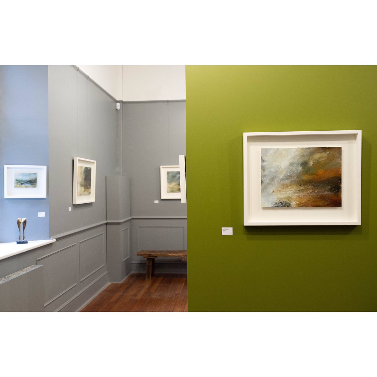 ‘Landscapes’ solo show continues until 19th October 2018 <a href="/AndelliArt/">Andelli Art</a> #Wells #Somerset of paintings &amp; works on paper.