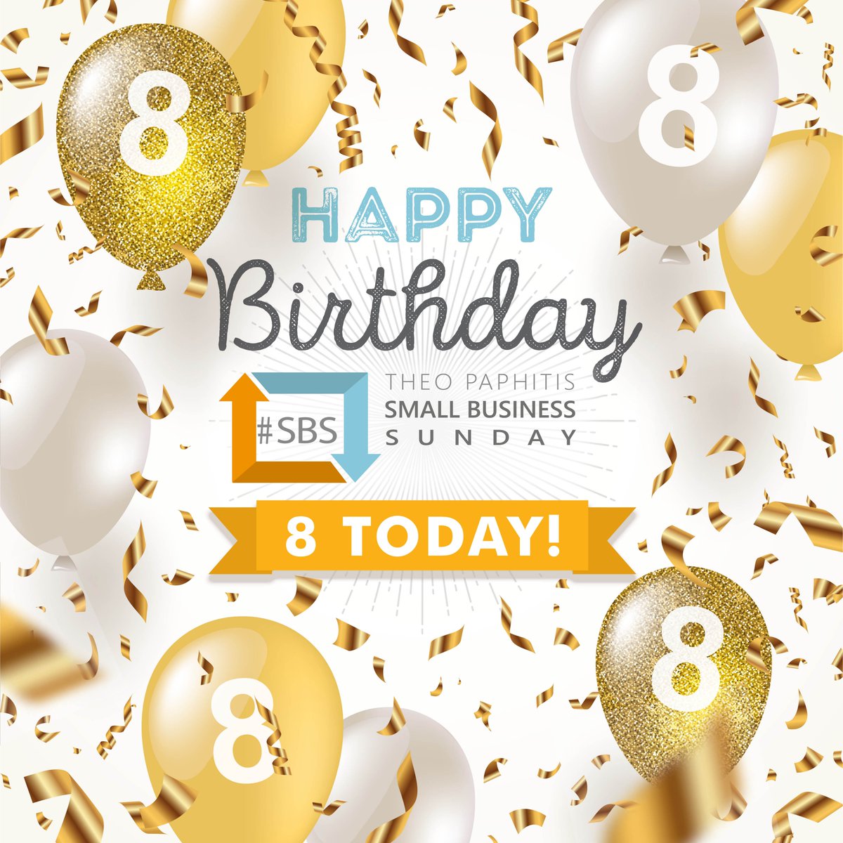 Happy Monday all...and what a Monday it is indeed! Happy birthday to us 🥳🎂🎈🎁#happybirthdaysbs #8today #SBS