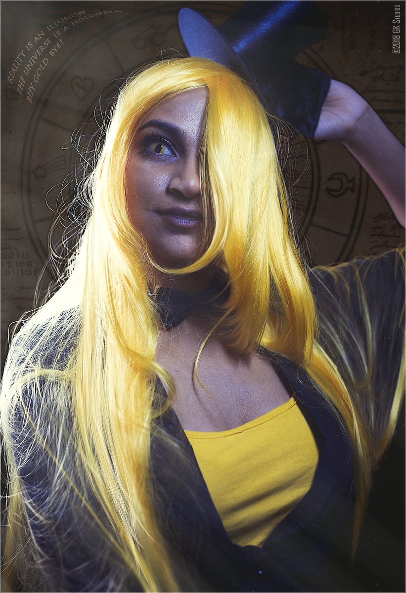 GKStudios's tweet photo. "Remember! Reality is an illusion, the universe is a hologram, buy gold, BYE!"
Character : Bill Cipher
Source : Gravity Falls
Cosplayer : https://t.co/ooRDHWyNDT
#cosplay #gkstudios #gurukastphotography #trini #GravityFalls #trinidad #cosplaytt #BillCipher https://t.co/PN3zL3BqvR