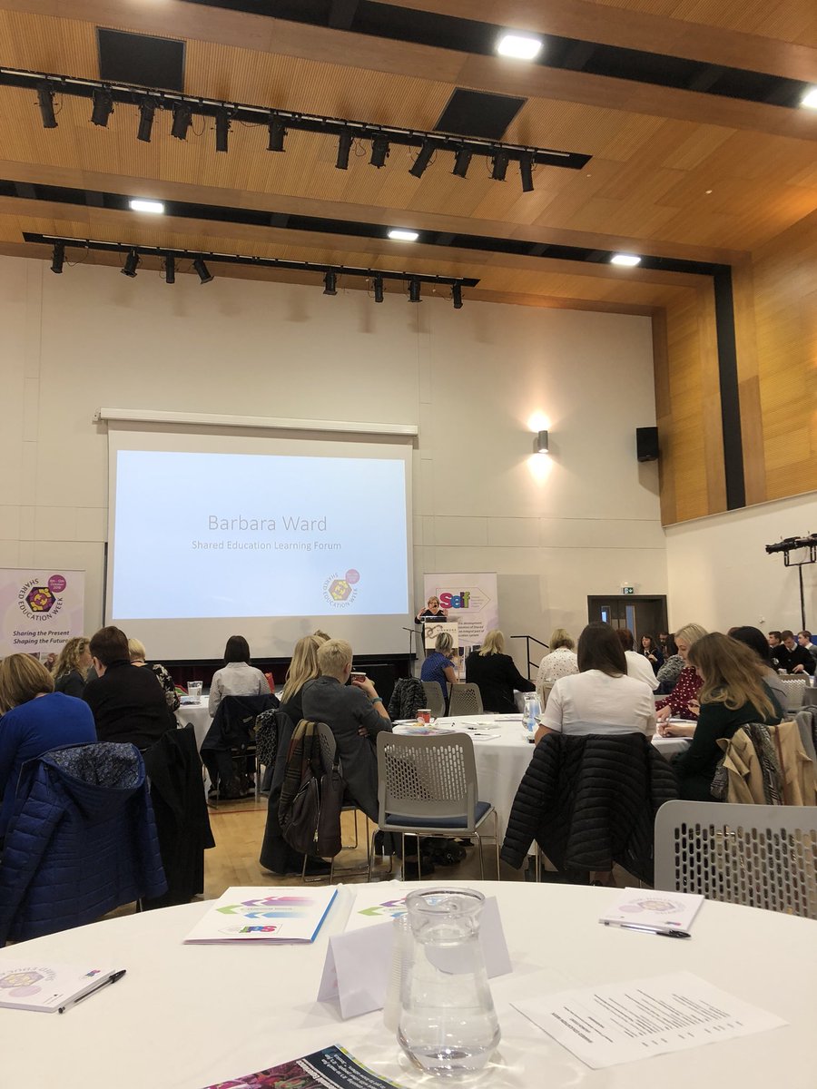 FermanaghTrust's tweet image. Launch of NI’s first ever shared education week. Over half of the schools in NI (60,000 children) taking part in meaningful shared learning experiences. Well done to @SharedEdLF for organising. Great to see collaboration between schools &amp;amp; stakeholders