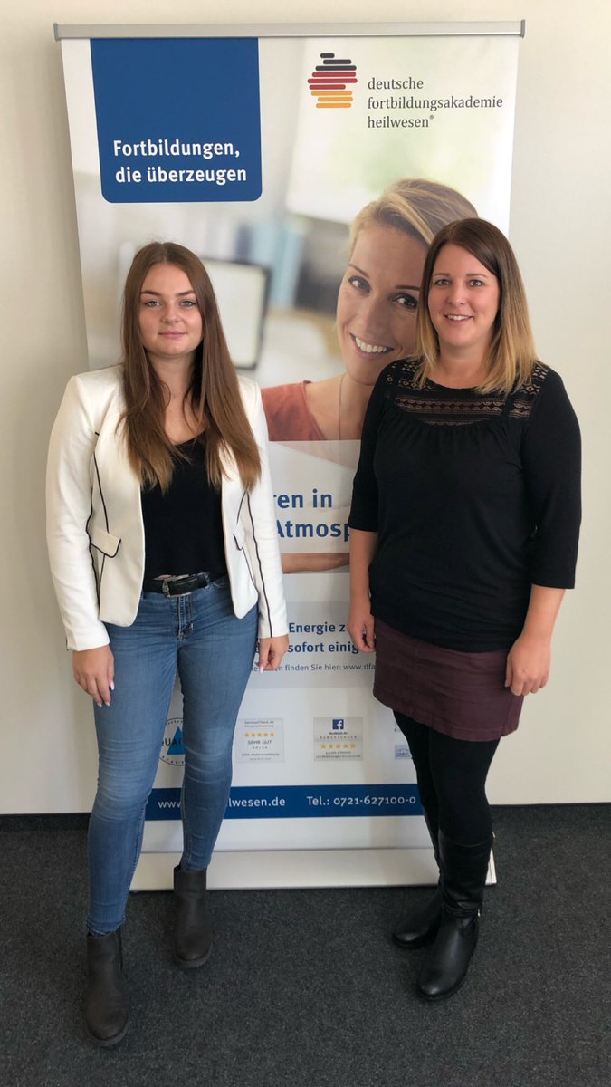 Herzlich willkommen im DFA Team 🤗 unsere neuen Kolleginnen Frau Lea Zahn (links) und Frau Jessica Bretzinger (rechts). Wir freuen uns auf die Zusammenarbeit mit Ihnen 🤗