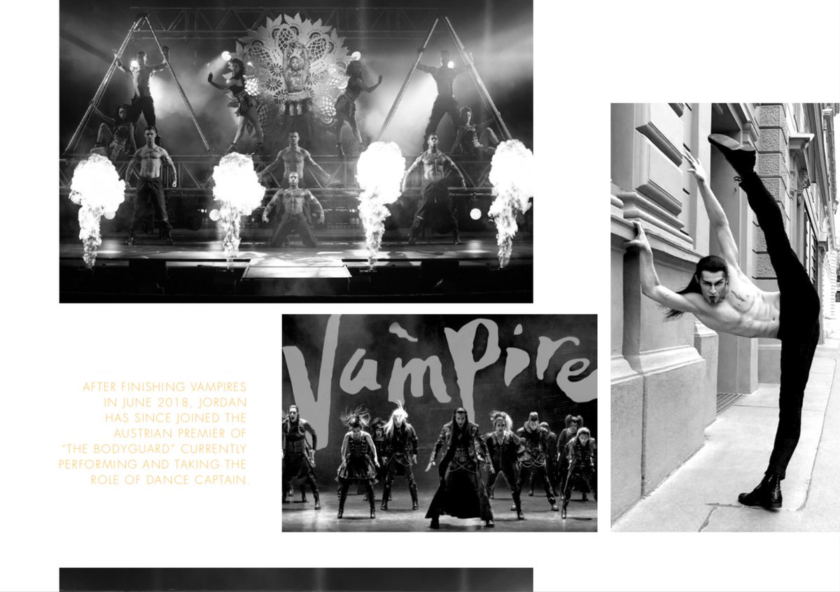 Good luck to Jordan Hinchliffe, Dance Captain on The Bodyguard Musical. #graduatesuccess #thriveandsucceed #musicaltheatre #jointherenaissance