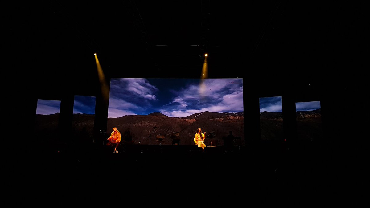 AAgharkar's tweet photo. Visual treat. Great work by lighting technician @PaddyFieldsFest #Paddyfields2018 https://t.co/tLvGvkiwrD