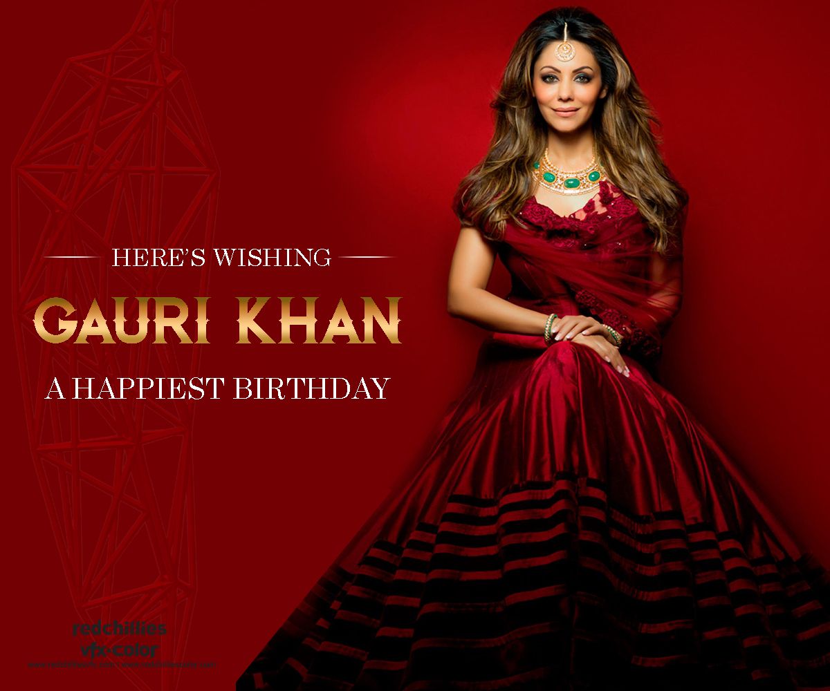 Happy Birthday ! Shah\s Gauri Khan  