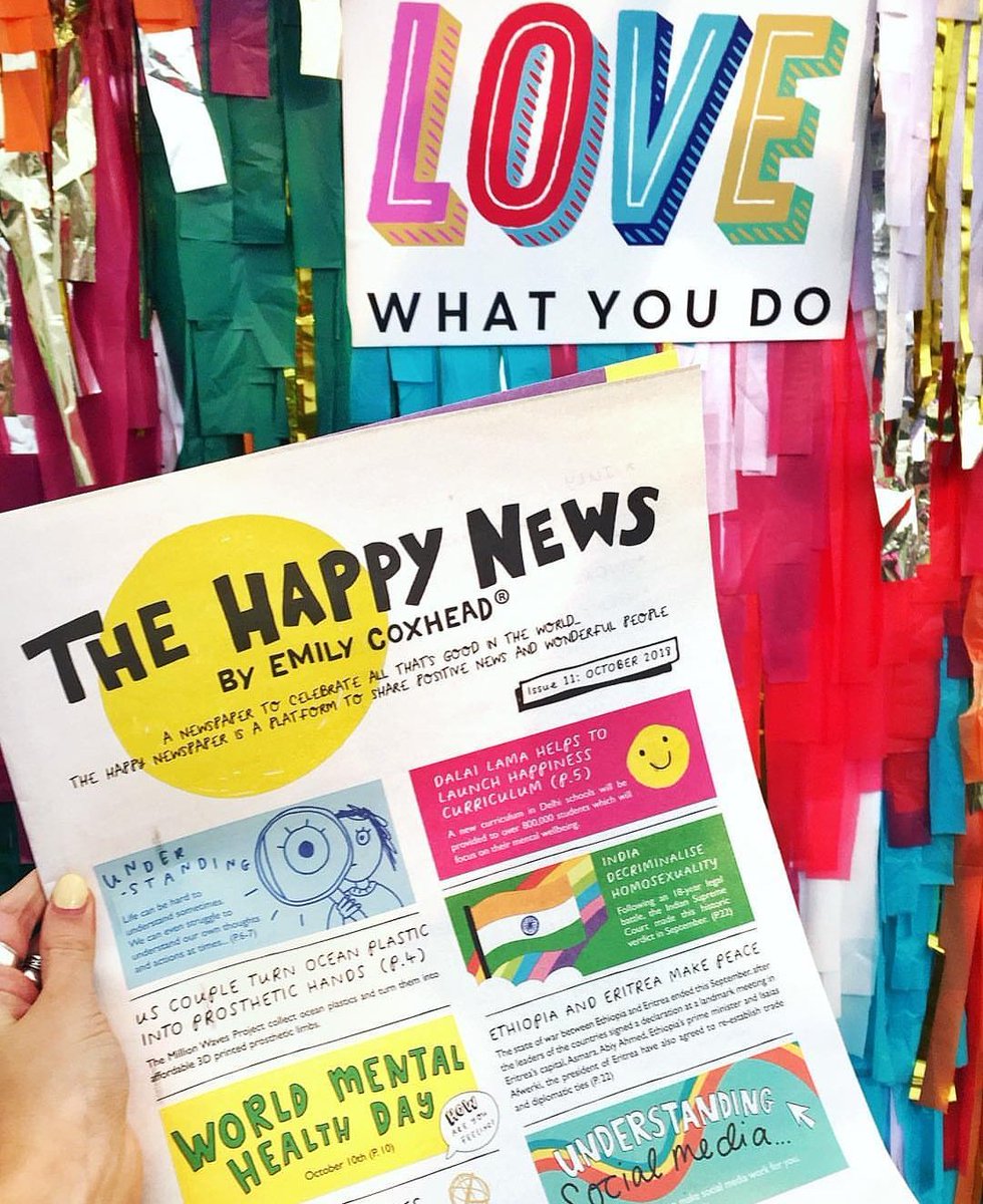 keepers_store's tweet photo. Issue 11 of The wonderful Happy News has just landed! Proud to be the first and only stockist of this in Ireland! One of our favourite finds so far #happynews #positivethinking #irishexclusive #giftideas #Waterford https://t.co/6pGCBQfyXM