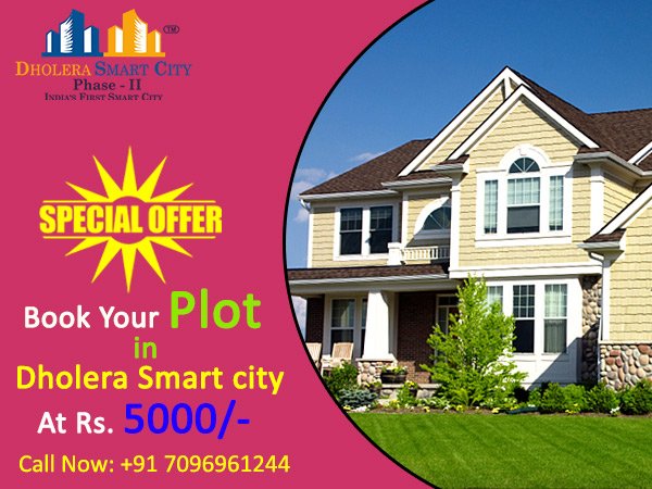 DscPhase2's tweet photo. "A project by SmartHomes Infrastructure Pvt Ltd"
Residential Plots @ Rs. 250 per Sq Feet in Dholera Smart City!!
For more information visit, https://t.co/DYO2R6JojM Or Contact Us On : 7096961243
#Dholera #FirstSmartCity #WorldClassInfrastructure #DholeraSIR #ABCD_Building https://t.co/SlJiRwSnue