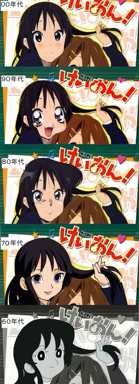 かじめ焼き No Twitter 前に 年代別けいおん ってネタ画像があったが 名作童話絵本の絵柄の話はこれと同じなんだよね かじめ焼き No Twitter 前に 年代別けいおん ってネタ画像があったが 名作童話絵本の絵柄の話はこれと同じなんだよね