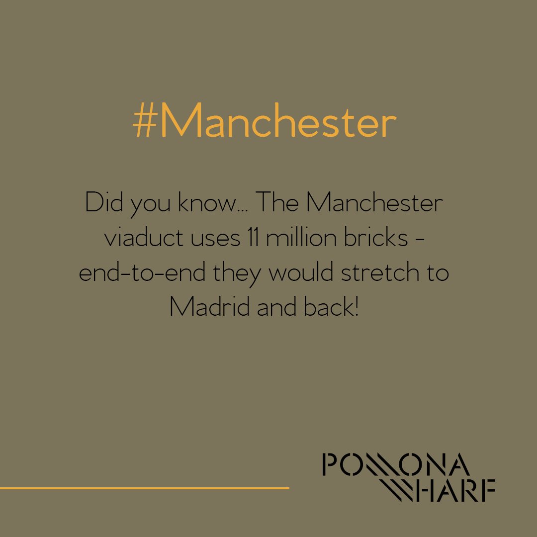 PomonaWharf's tweet photo. Did you know? #Manchester #MCR #LoveManchester #ManchesterFacts #LoveManchester #ManchesterLife https://t.co/YHNmnMuqKI