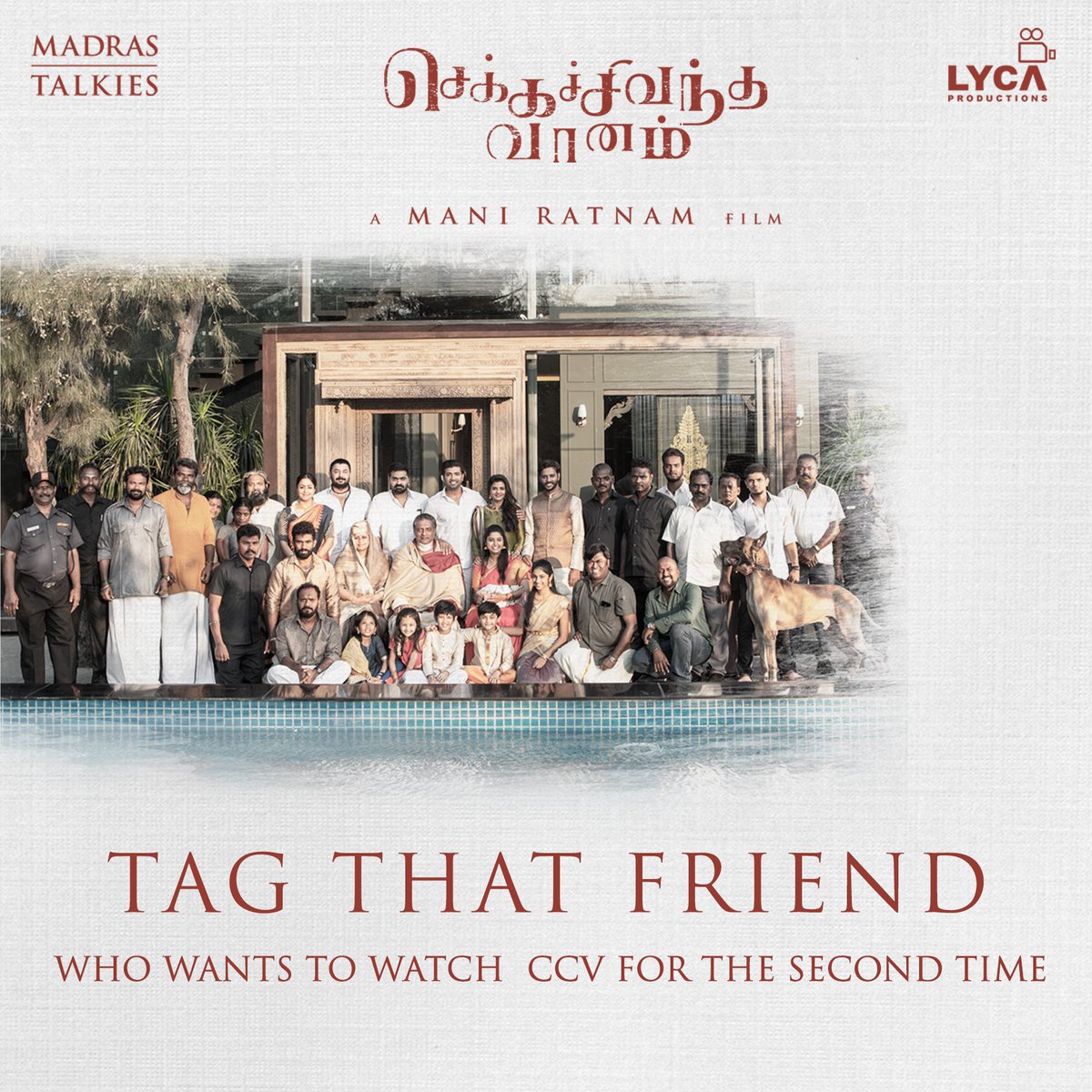 MadrasTalkies_'s tweet photo. Round 2, who's up for it?

#CCVBlockbusterWeek2 #ChekkaChivanthaVaanam #ManiRatnam @LycaProductions @thearvindswami #STR @VijaySethuOffl @arunvijayno1 @prakashraaj #Jyotika @aditiraohydari @aishu_dil @DayanaErappa @arrahman @santoshsivan @sreekar_prasad @salamsir21 #Jayasudha https://t.co/pPfpu6W7w2