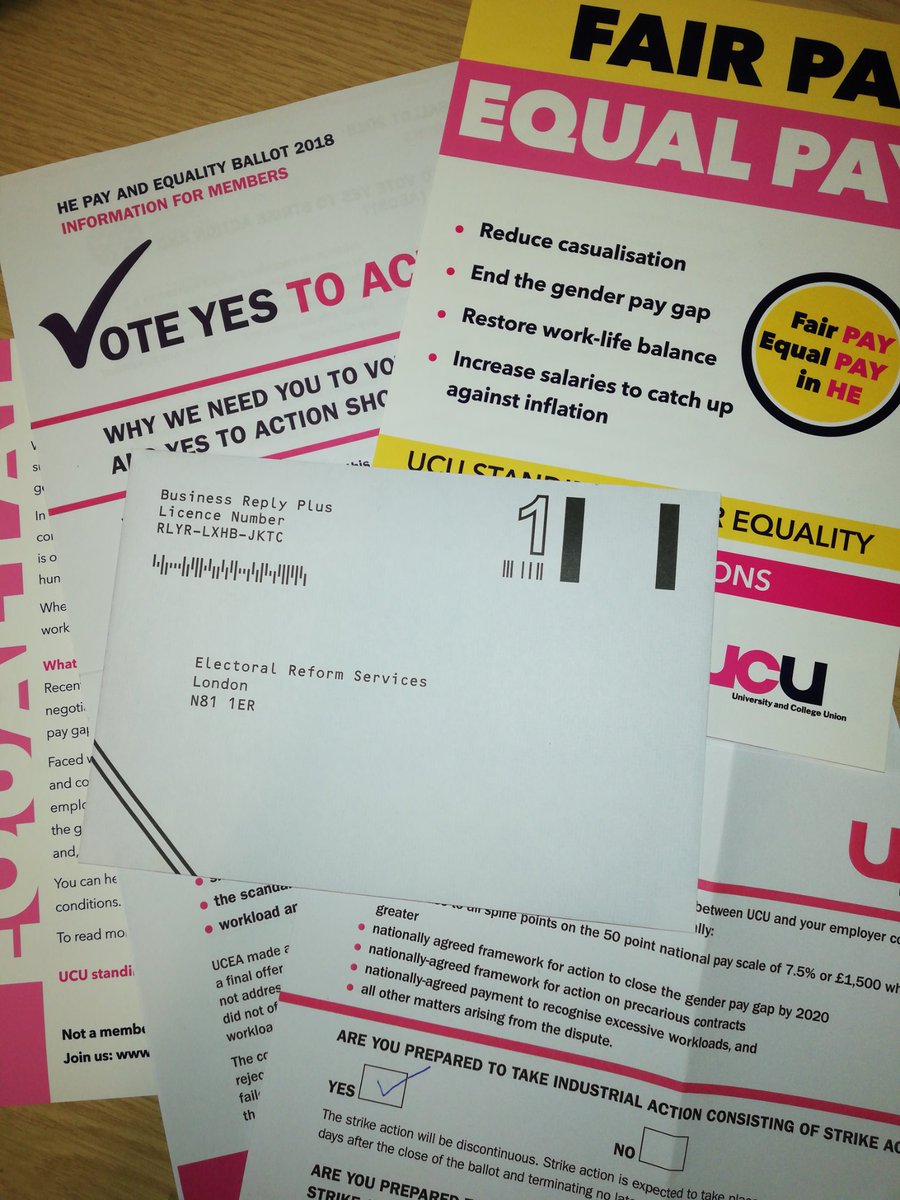 aberdeen_ucu's tweet photo. UCU members have until Friday 19 October to cast their ballot! 
Vote #YesYes https://t.co/Pn1v2xdwAN