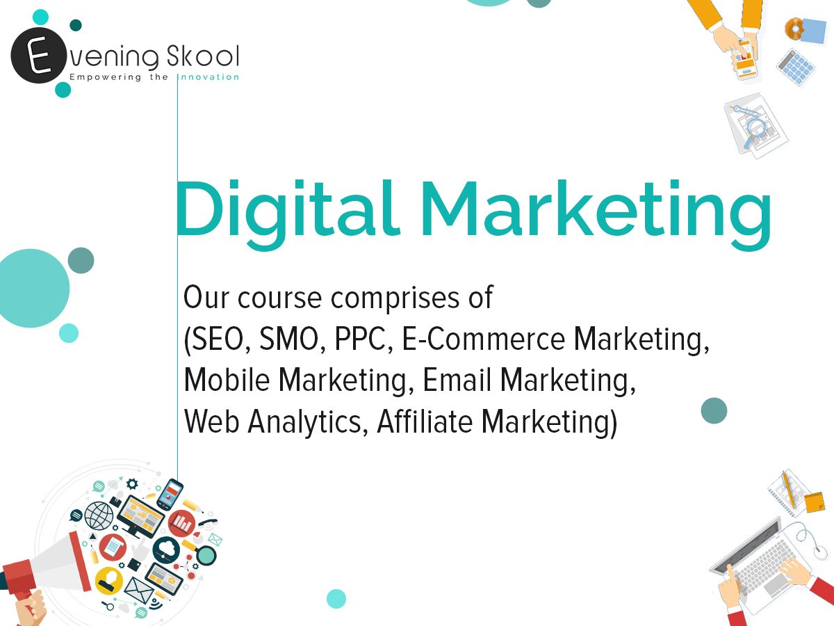 EveningSkool's tweet photo. Advance your digital marketing skills with great courses that teach you digital marketing strategies and tactics.

Visit: https://t.co/hFG3HjvZPo

#Learning #courses #eveningskool #SEO #PPC #digitalmarketing #appdevelopment #webdevelopment #training #diplomacourses https://t.co/86TJiCBxDJ
