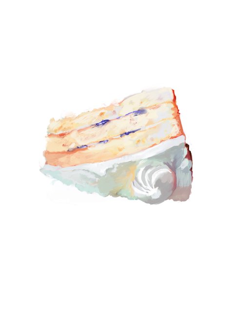 「cake slice plate」 illustration images(Oldest)