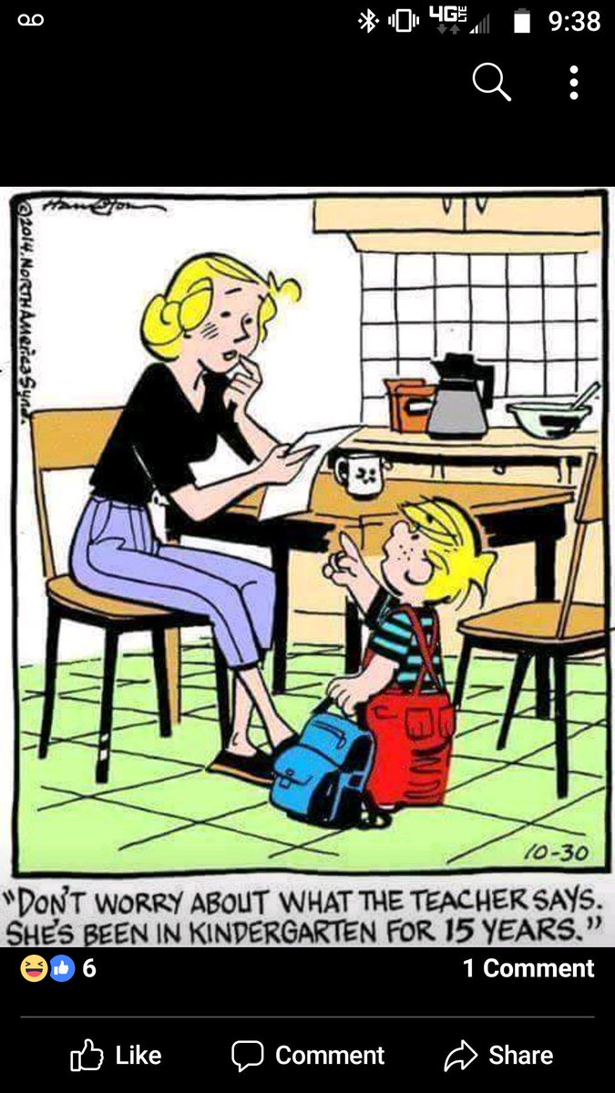 HarvelClass's tweet photo. This cartoon is dedicated to all of our wonderful kindergarten teachers! https://t.co/CRk6f3GXBx