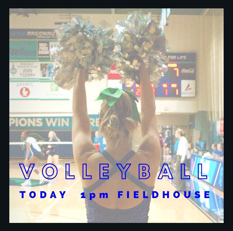 Argonettes's tweet photo. Come help us cheer on @uwfvolleyball today at 1pm in the Field House!
#uwf#goargos https://t.co/oGarAciwXX