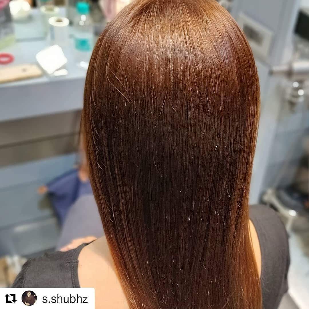 A Kreations On Twitter Our Client Walked In With Faded Keratin